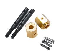 MIGHTY SCAPERS Portale Stub Axle Drive Gear Shaft Wheel Hex Adapter Compatible avec III AXI03007 1/10 RC Crawler Car (10mm/13mm)(10mm)