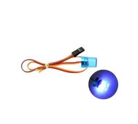 MIGHTY SCAPERS RC Crawler Engineering Light avec Flicker Rotation et Effet respiratoire 1/10 Scale Compatible avec et 1/14 Dump Trucks(Couleur: Bleu)