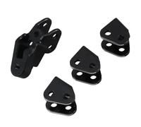 MIGHTY SCAPERS RC Crawler Lower Link Mount Set 1/10 Scale Aluminium Compatible avec Gen8 Scout II RER11337(Black)