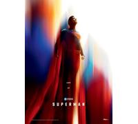 MIGHTYPRINT DC Comics - Superman 2025 - Affiche du film - 43,2 x 61 cm - Art mural sous licence officielle Man of Steel Collectible - Idéal pour offrir et collectionner