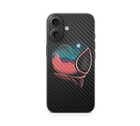 MightySkins Coque de téléphone en fibre de carbone compatible avec Apple iPhone 16 - Aventure spatiale - Film de protection en vinyle 3M de qualité supérieure - Facile à appliquer | Fabriqué aux