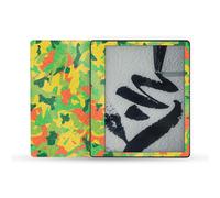 Mightyskins Glossy Glitter Skin compatible avec Amazon Kindle Scribe (2022) Emballage complet - Camouflage de printemps | Finition des paillettes