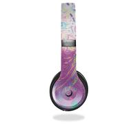MightySkins Skin à paillettes brillantes pour casque Beats Solo 4 - Magenta Wash - Film de protection en vinyle 3M de qualité supérieure - Facile à appliquer | Fabriqué aux États-Unis