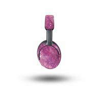 MightySkins Skin à paillettes brillantes pour casque Bose QuietComfort Ultra - Étoiles roses - Film de protection en vinyle 3M de qualité supérieure - Facile à appliquer | Fabriqué aux États-Unis
