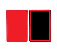 Mightyskins Skin compatible avec Amazon Kindle Fire HD 10 (2023) - Rouge solide | Couvercle d'enveloppe de d calcomanie en vinyle durable et uniq