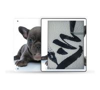 Mightyskins Skin compatible avec Amazon Kindle Scribe (2022) Full Wrap - French Bulldog | Couvercle d'enveloppe de d calcomanie en vinyle protect