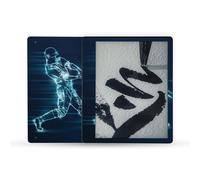 Mightyskins Skin compatible avec Amazon Kindle Scribe (2022) Full Wrap - Glow Baseball | Couvercle d'enveloppe de d calcomanie en vinyle protecte