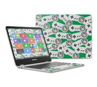 MightySkins Skin compatible avec Samsung Chromebook Plus 12,3"" (2017 Contrleurs rtro 1 | Housse de protection en vinyle durable et unique | F