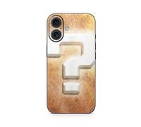 MightySkins Skin de téléphone à paillettes brillantes compatible avec Apple iPhone 16 - Bloc mystère - Coque de protection en vinyle 3M de qualité supérieure - Facile à appliquer | Fabriqué aux