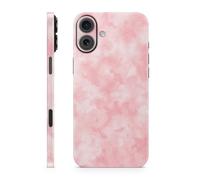 MightySkins Skin de téléphone à paillettes brillantes compatible avec Apple iPhone 16 Plus - Nuage de coton - Coque de protection en vinyle 3M de qualité supérieure - Facile à appliquer | Fabriquée