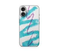 MightySkins Skin de téléphone à paillettes brillantes compatible avec Apple iPhone 16 - Tasse en papier - Coque de protection en vinyle 3M de qualité supérieure - Facile à appliquer | Fabriquée aux