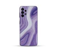 MightySkins Skin en fibre de carbone compatible avec Gabb Phone 3 Pro - Acrylique lavande - Film de protection en vinyle 3M de qualité supérieure - Facile à appliquer | Fabriqué aux États-Unis