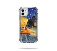 Mightyskins Skin for LifeProof Next Case iPhone 11 - Cafe Terrace la nuit | Couvercle d'enveloppe de d calcomanie en vinyle durable et unique | F