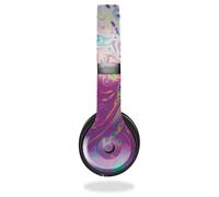 MightySkins Skin pour Casque Compatible avec Beats Solo 4 - Magenta Wash - Film de Protection en Vinyle de qualité supérieure 3M - Facile à appliquer | Fabriqué aux États-Unis