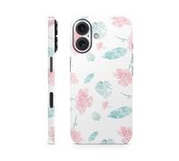 MightySkins Skin pour téléphone compatible avec Apple iPhone 16 - Fleurs en papier - Film de protection en vinyle 3M de qualité supérieure - Facile à appliquer | Fabriqué aux États-Unis