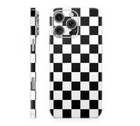 MightySkins Skin pour téléphone compatible avec Apple iPhone 16 Pro Max - Check - Coque de protection en vinyle 3M de qualité supérieure - Facile à appliquer | Fabriquée aux États-Unis