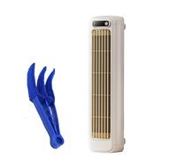 Migilife Cooling Ace, Sherum Coldeez Libiyi Imwing Glosrity Olygee Cooling Ace, Usb Rechargeable Air Cooler Fans for Rooms, Desktop Portable Tower Fan with Three Speed (Beige)