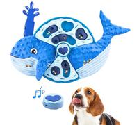 Migipaws Jouet Intelligence pour Chiens, Chiots,Tapis à mordiller,Tapis d'entraînement pour l'alimentation Lente, Jouet interactif Chiens avec Enregistrement-Reproduction