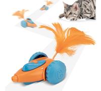 Migipaws MigiAuto Jouet électrique interactif pour Chat, comme Une Souris, Programme Intelligent, Rechargeable