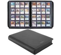 Migitec Classeur à 16 pochettes pour 1280 cartes à collectionner, album sans anneaux avec 20 pages double face et à chargement latéral, compatible avec MTG, cartes de sport et autres cartes à