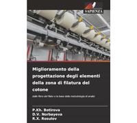 Miglioramento della progettazione degli elementi della zona di filatura del cotone: dalle fibre del filato e la base della metodologia di analisi