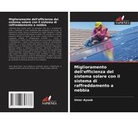 Miglioramento Dell'efficienza Del Sistema Solare Con Il Sistema Di Raffreddamento A Nebbia