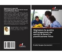Migliorare La Qualità Dell'erogazione Dei Servizi In Lavori E Pianificazione Fisica