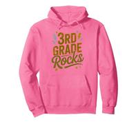Mignon 3e Grade Rocks Premier Jour Professeur de Musique Hello Filles Sweat à Capuche