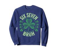 Mignon 67 St Patrick Trèfle Humour Gen Alpha Z Slay Six Sweatshirt