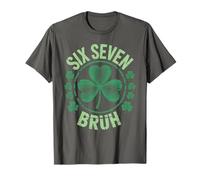 Mignon 67 St Patrick Trèfle Humour Gen Alpha Z Slay Six T-Shirt