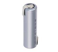 Mignon AA batterie 1,2 V 1600 mAh Flat Top 49,5 x 14,5 mm Batterie NiMH avec pattes à souder en Z