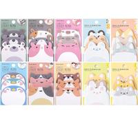 Mignon Animal Notes Autocollantes Notes Adhésives En Forme Animaux Drôles Kawaii Sticky Notes Mini Notes Adhésives En Forme Animaux Mignon Notes Autocollantes Notes Autocollantes Animaux 10 Paquets