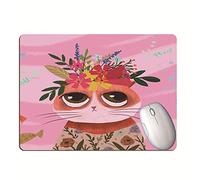 Mignon animal peint à la main aquarelle tapis de souris bureau maison ordinateur souris tapis-30 * 25 cm_13
