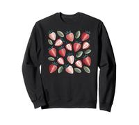 Mignon aquarelle fraises amateurs de fruits Berry Cottagecore Sweatshirt