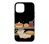 Mignon Autumn Pie Baking Doodle Personnages Humeur Coque pour iPhone 12 Mini