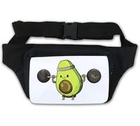 Mignon Avocado Fittness Squat Sac banane Blanc