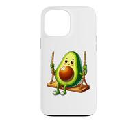 Mignon Avocat de Dessin animé sur l'aire de Jeu balançoire Coque pour iPhone 13 Pro Max