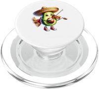 Mignon Avocat Mariachi Violon ombrero Fiesta PopSockets PopGrip pour MagSafe