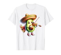 Mignon Avocat Mariachi Violon ombrero Fiesta T-Shirt