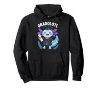 Mignon Axolotl Graduation, Amusant pour Les Nouveaux diplômés Sweat à Capuche