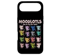 Mignon Axolotl Mood Chart Kawaii Animal Emotion Illustration Coque pour iPhone Air