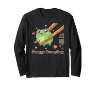 Mignon Baguette Kawaii Froggy Dumpling Cute Frog Meme Manche Longue