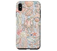 Mignon Beachy Sea Life Pastel Aquarelle Animaux Océan Coque pour iPhone XS Max