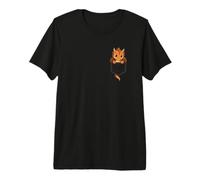 Mignon Bébé Dragon Jetant Un Coup d'oeil Hors De La Poche T-Shirt Haut de Gamme