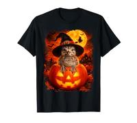 Mignon bébé Mouette Oiseau sorcière sur Halloween T-Shirt
