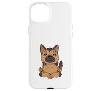 Mignon Berger Allemand méditant Chien Yoga Zen Coque pour iPhone 15 Plus