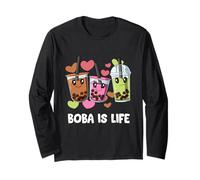 Mignon Boba C'est La Vie Bubble Tea BES-teas Kawaii Manche Longue