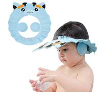 Mignon Bonnet de Douche Bébé Doux et Souple Chapeau Douche Protéger L'Oreille Et Yeux des Enfant Casquette De Bain de Visière Réglable Chapeau de Protection de Douche pour Enfant Filles et Garçons