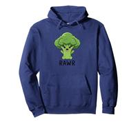 Mignon Brocoli Dessin animé Rawr Sourire Légumes Sweat à Capuche