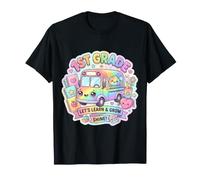 Mignon Bus Scolaire 1ère année Professeur Apprendre et Grandir T-Shirt
